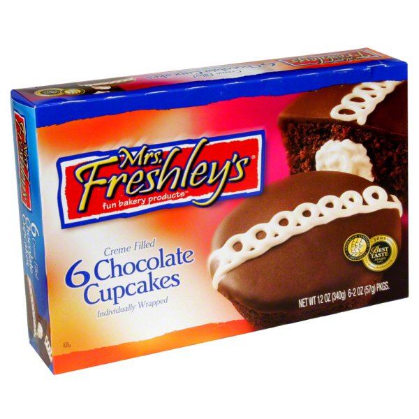 Mrs. Freshley's Chocolate Cupcake Shop Snack cakes at HEB