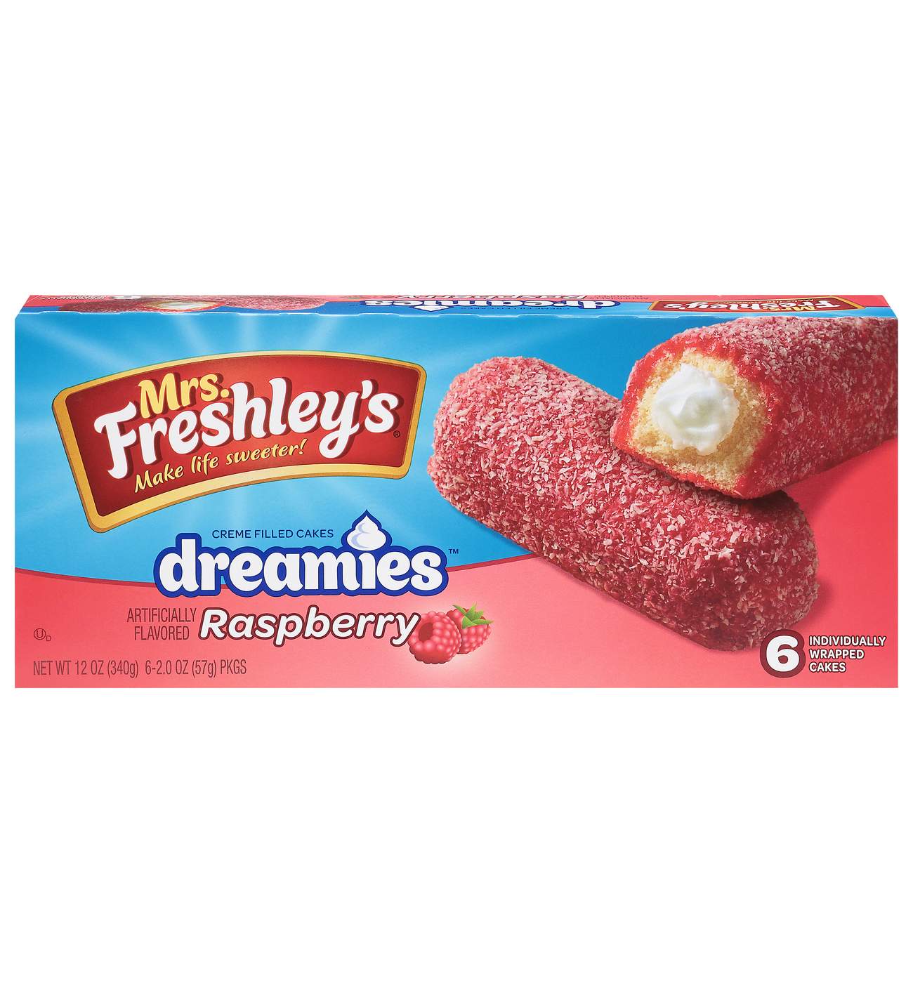 Mrs. Freshley's Raspberry Dreamies; image 1 of 2