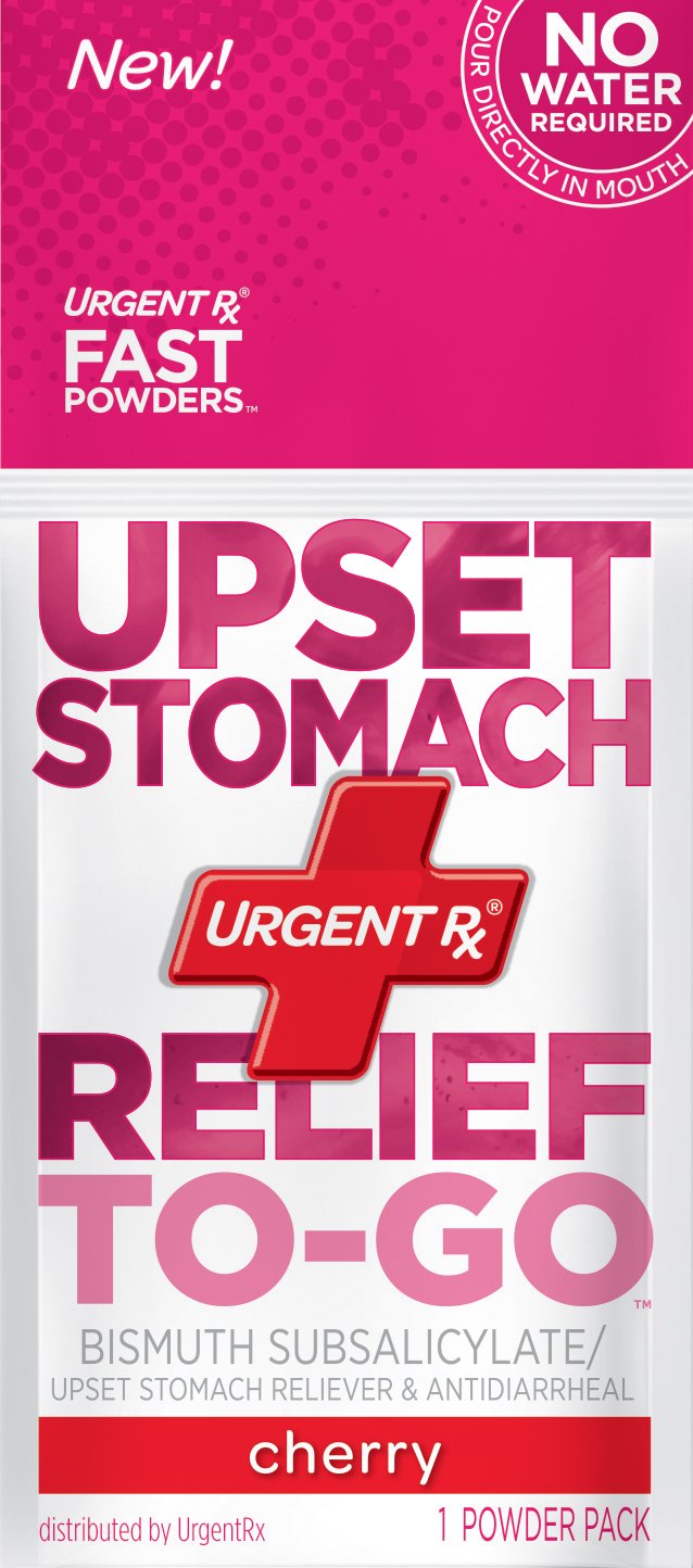 UrgentRx Upset Stomach Relief ToGo, Cherry Shop Digestion & Nausea