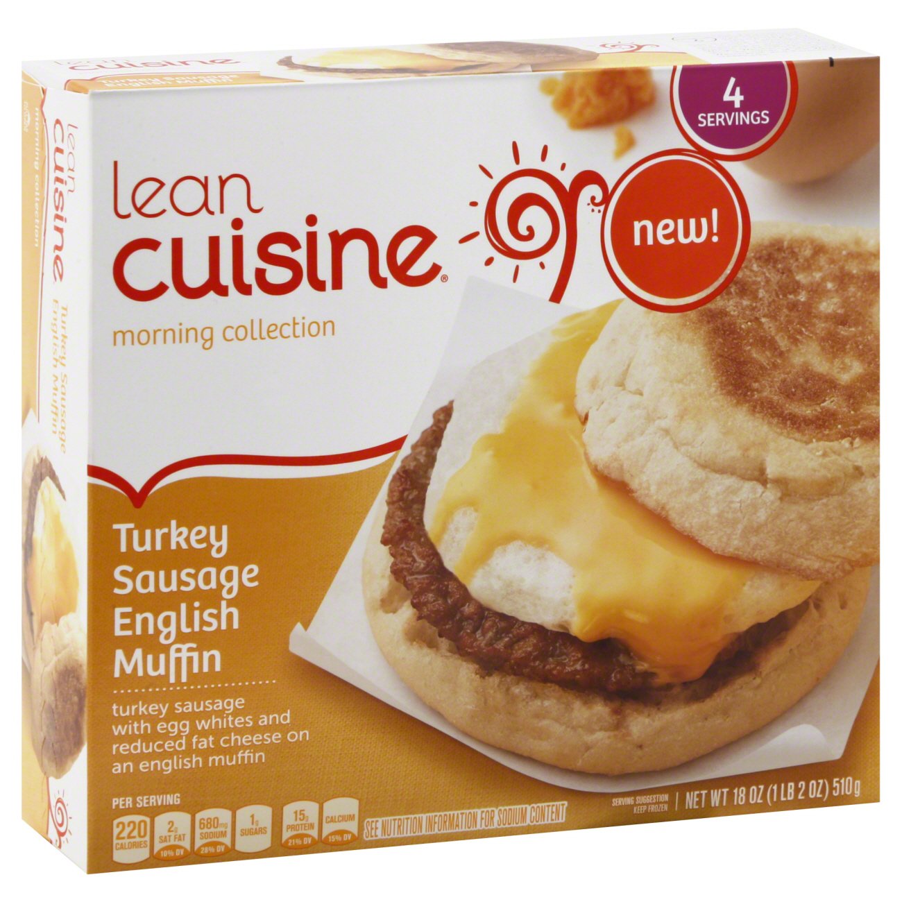 Lean Cuisine Morning Collection Turkey Sausage English Muffins Shop