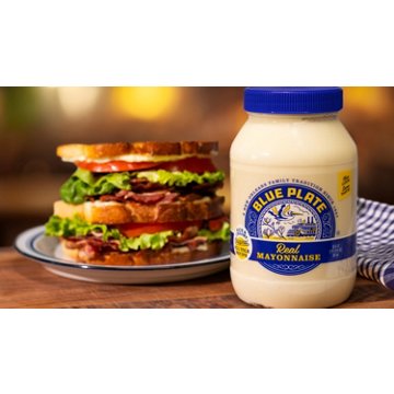 Blue Plate Real Mayonnaise, 30 oz