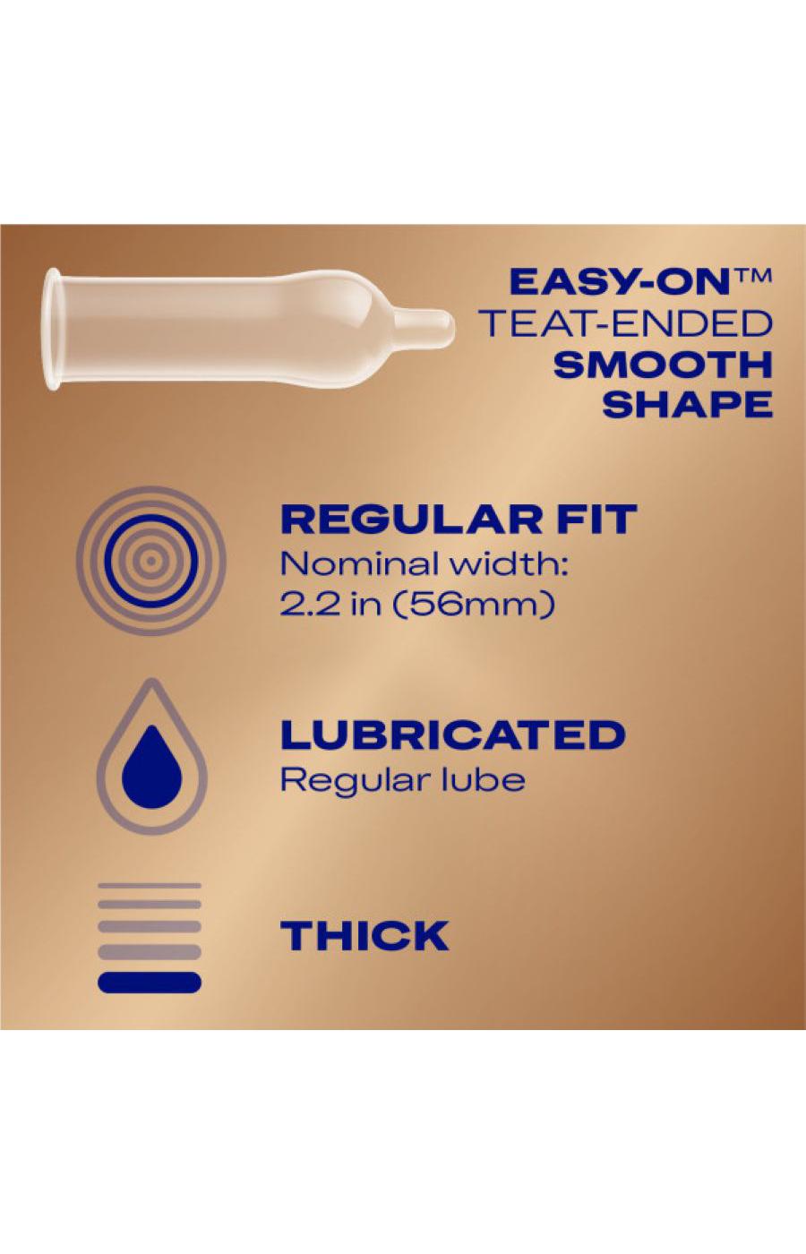 Durex Real Feel Non-Latex Condoms - Regular Fit; image 3 of 5