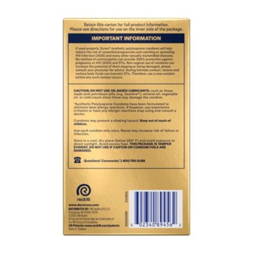 Durex Real Feel Non-Latex Condoms - Regular Fit, 10 ct