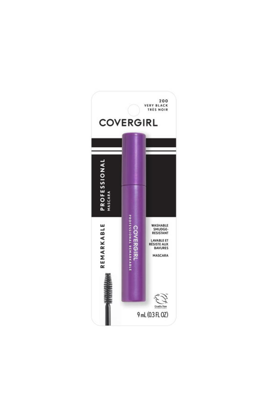 Covergirl Professional Remarkable Mascara 200 Very Black Shop Mascara