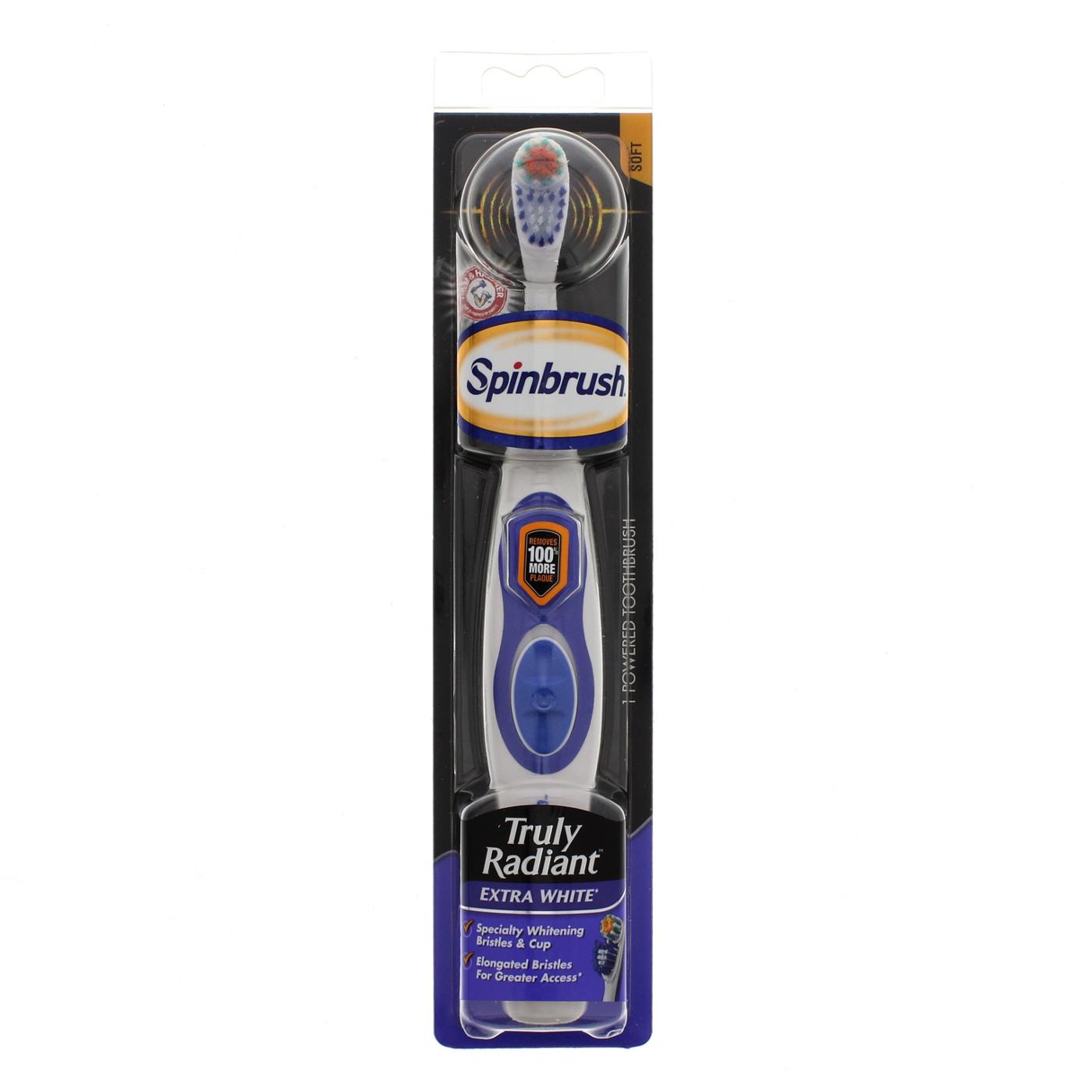 Arm & Hammer Spinbrush Truly Radiant Extra White Powered Toothbrush; image 3 of 4