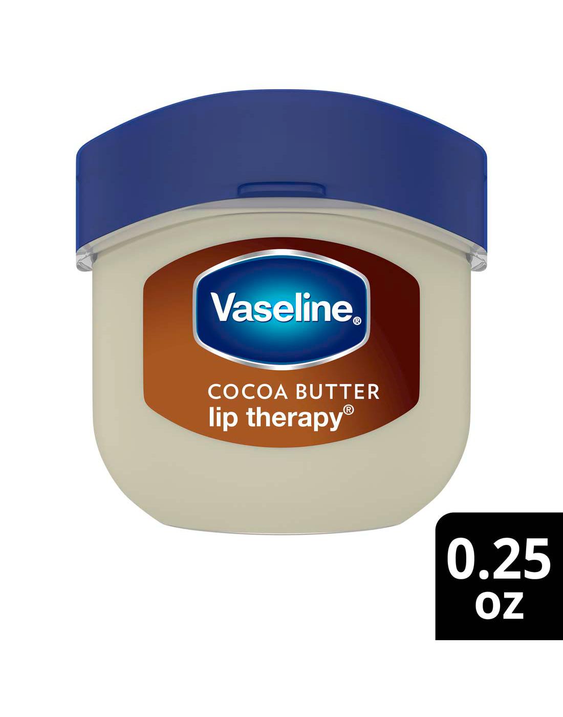 Vaseline Travel Size Lip Therapy Cocoa Butter Lip Balm; image 3 of 4