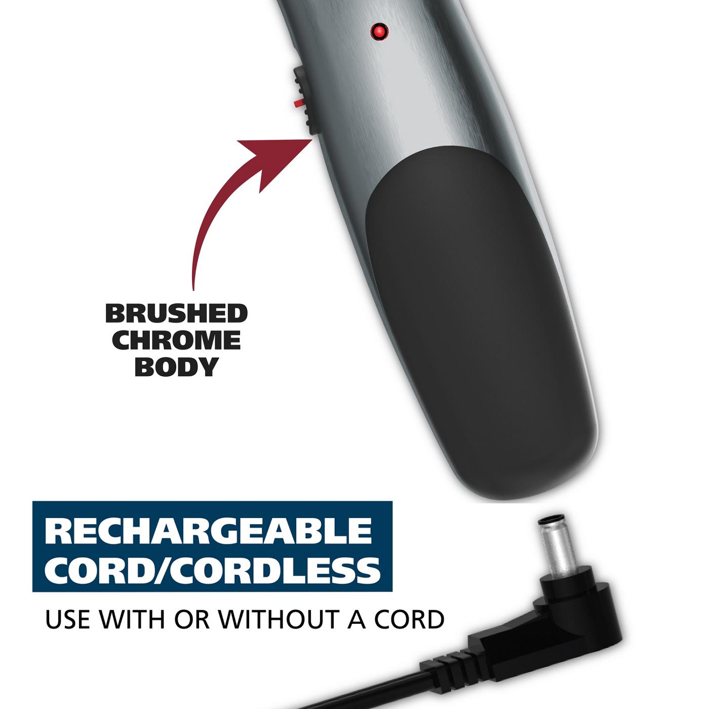 Wahl Cord/Cordless Rechargeable Beard Trimmer; image 8 of 10