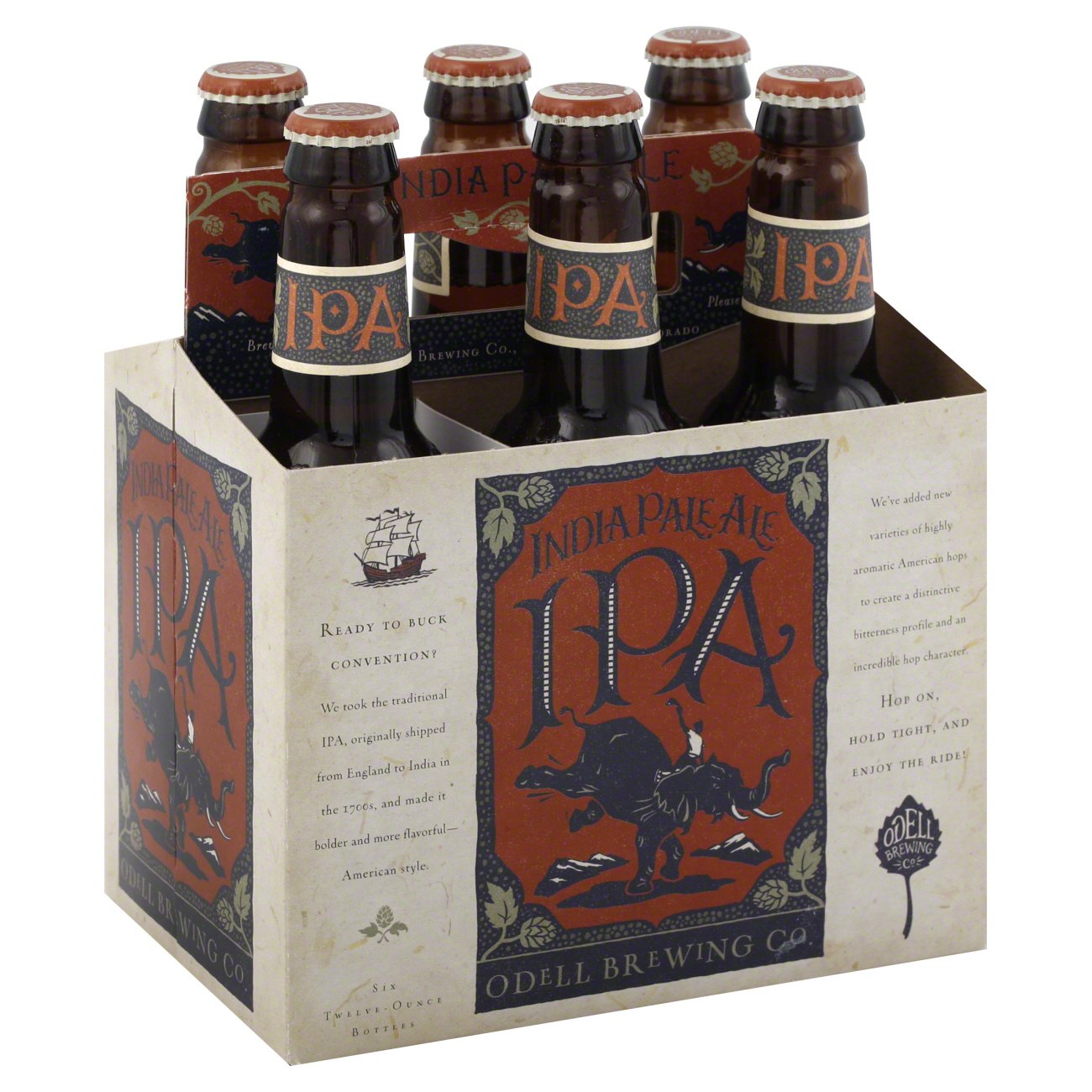 Odell Indian Pale Ale Beer 6 pk Bottles Shop Beer at HEB