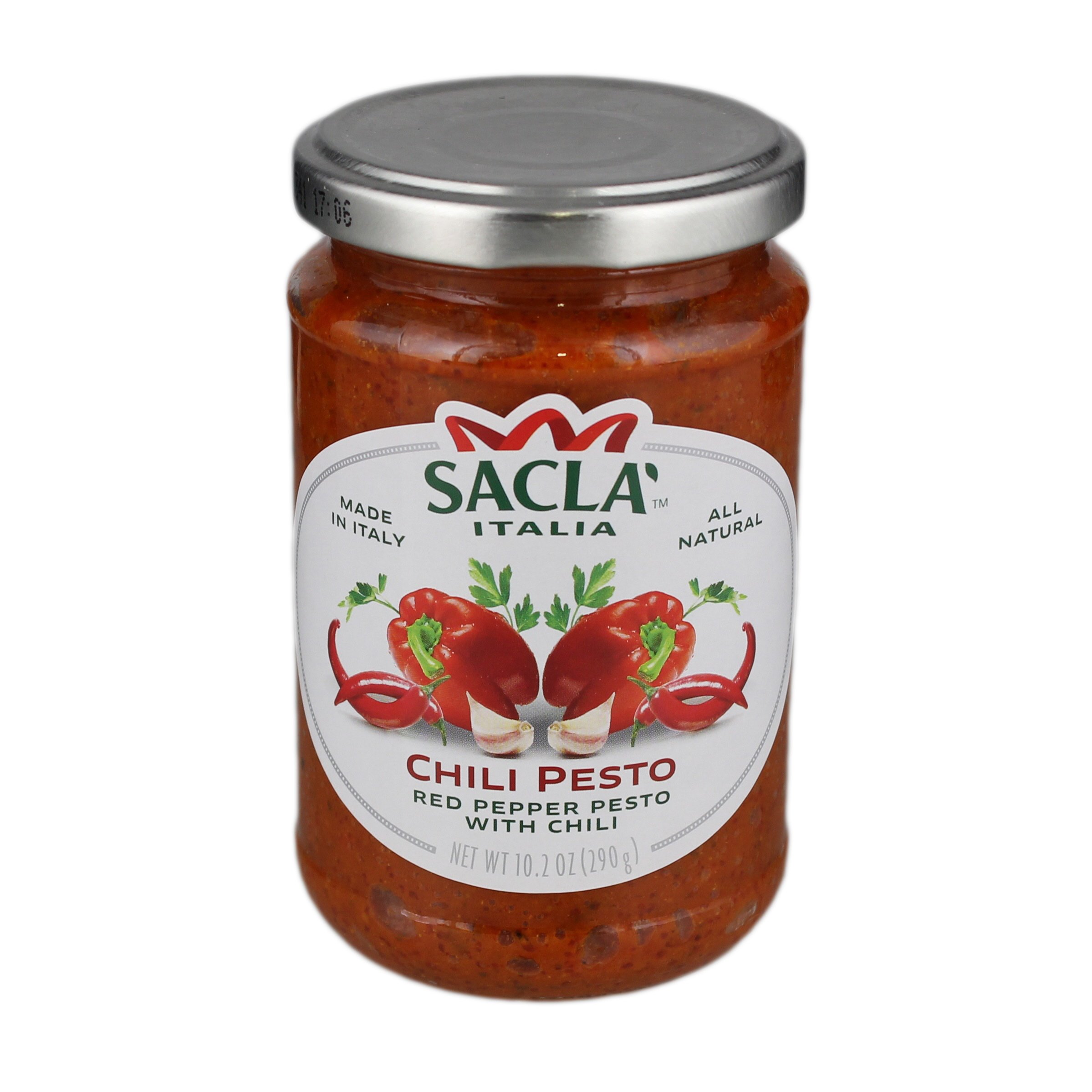 Sacla Red Pepper Chili Pesto Shop Pasta Sauces at HEB