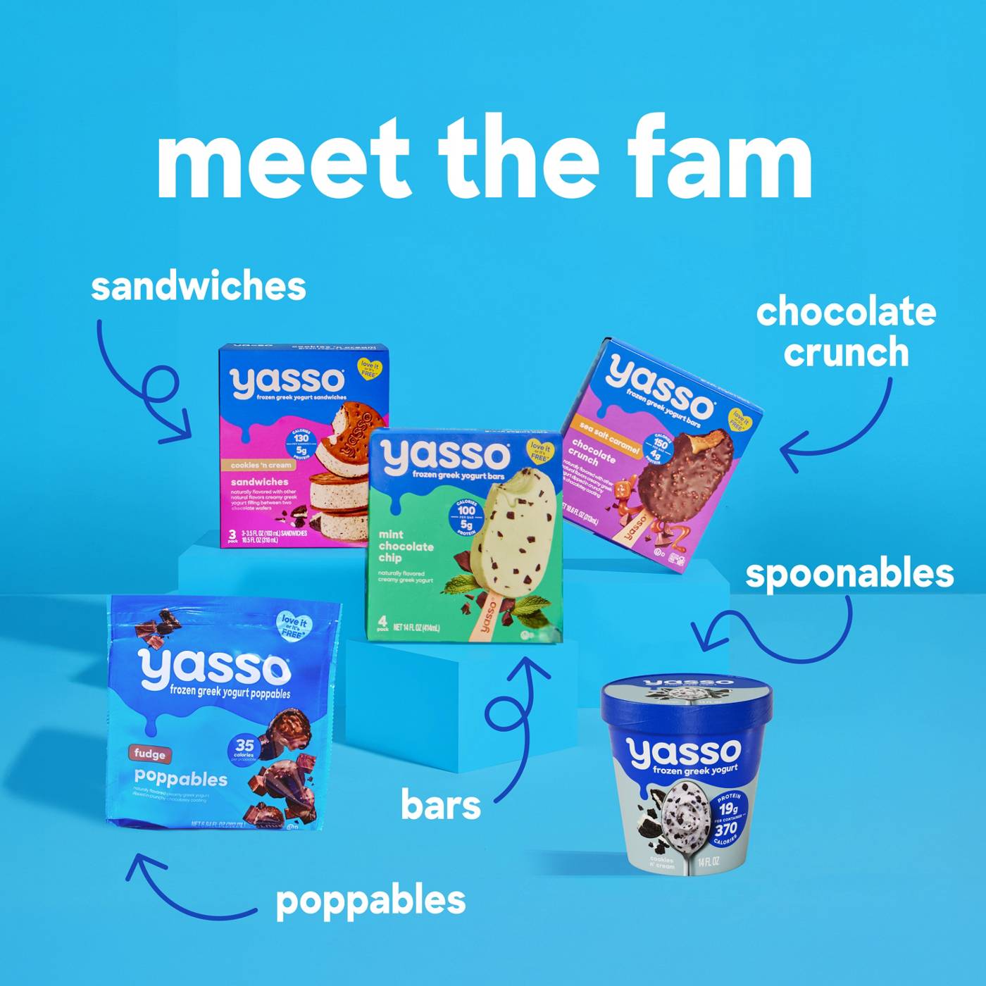 Yasso Chocolate Fudge Frozen Greek Yogurt Bars; image 7 of 8