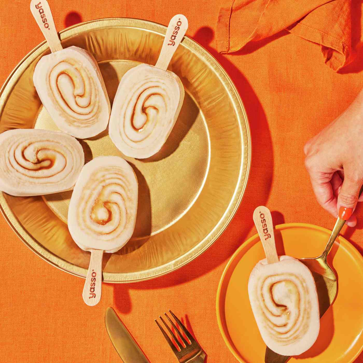 Yasso Sea Salt Caramel Frozen Greek Yogurt Bars; image 7 of 8