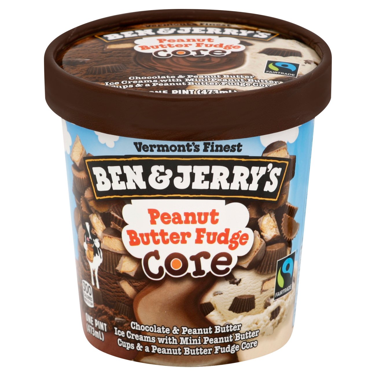 Ben & Jerry's Peanut Butter Fudge Core Ice Cream Shop Ice Cream at HEB