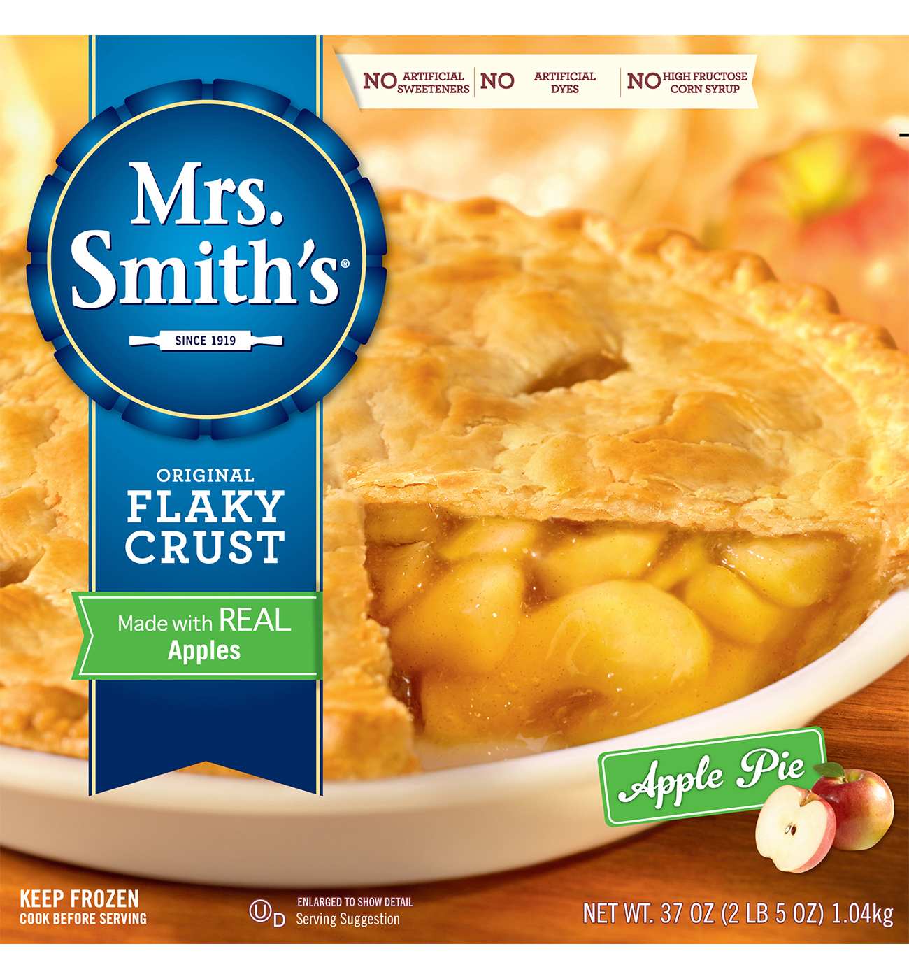 Mrs. Smith's Frozen Original Flaky Crust Apple Pie; image 1 of 10