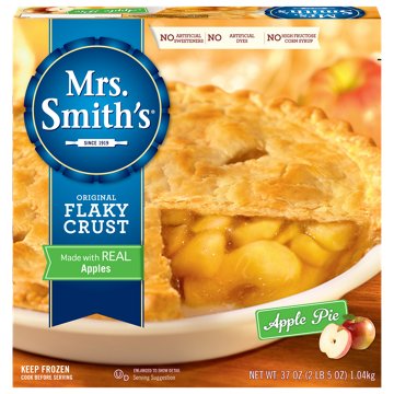 Mrs. Smith's Frozen Original Flaky Crust Apple Pie, 37 oz