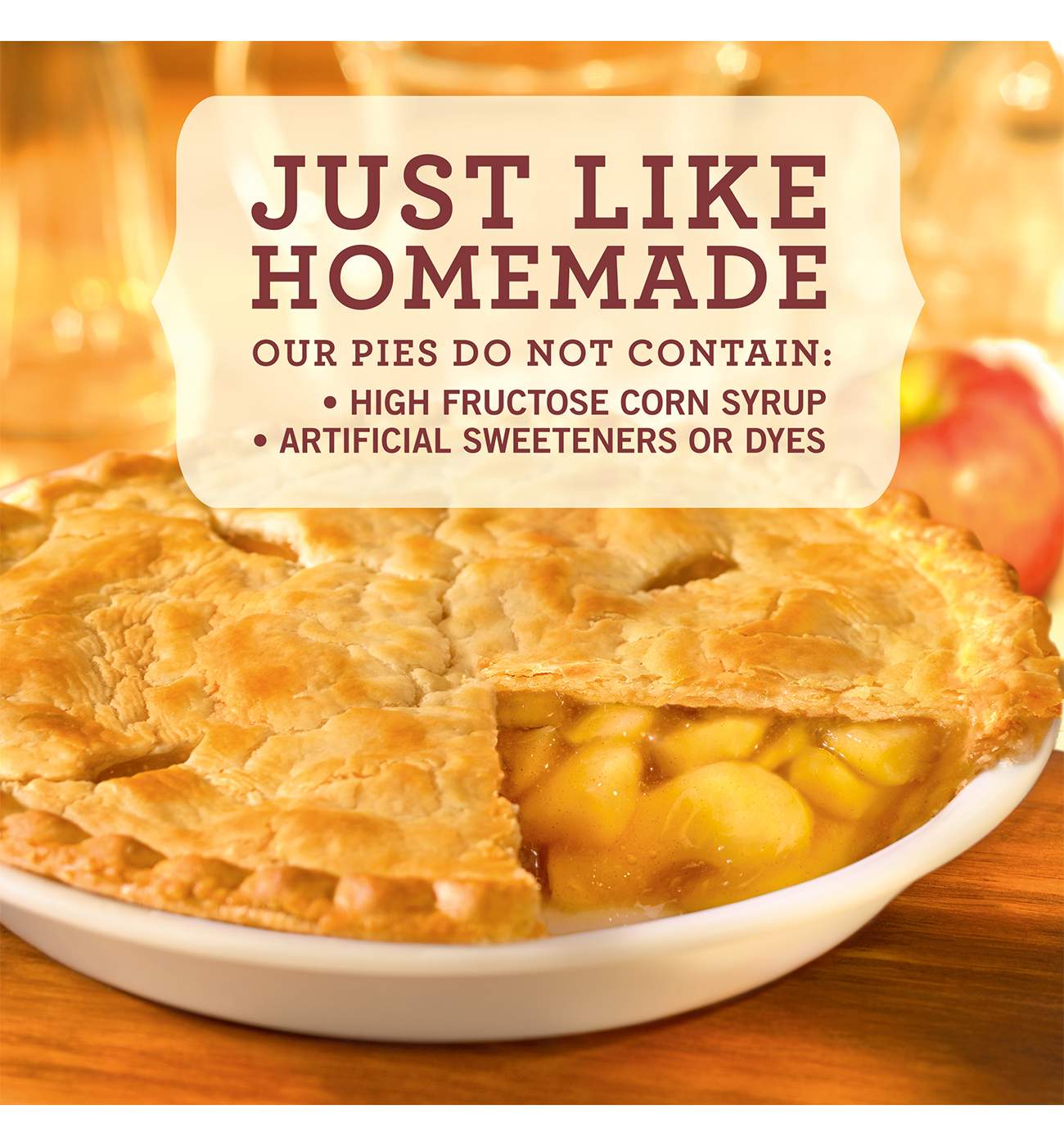 Mrs. Smith's Frozen Original Flaky Crust Apple Pie; image 4 of 10