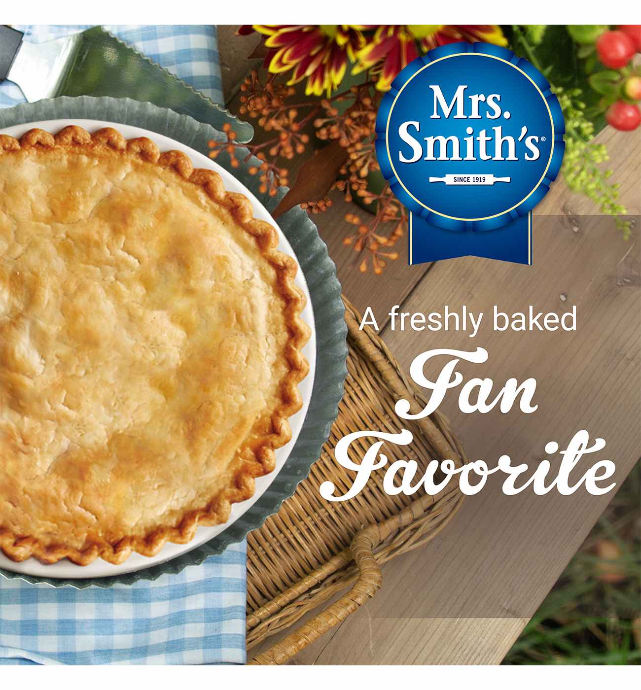 Mrs. Smith's Frozen Original Flaky Crust Apple Pie; image 6 of 10