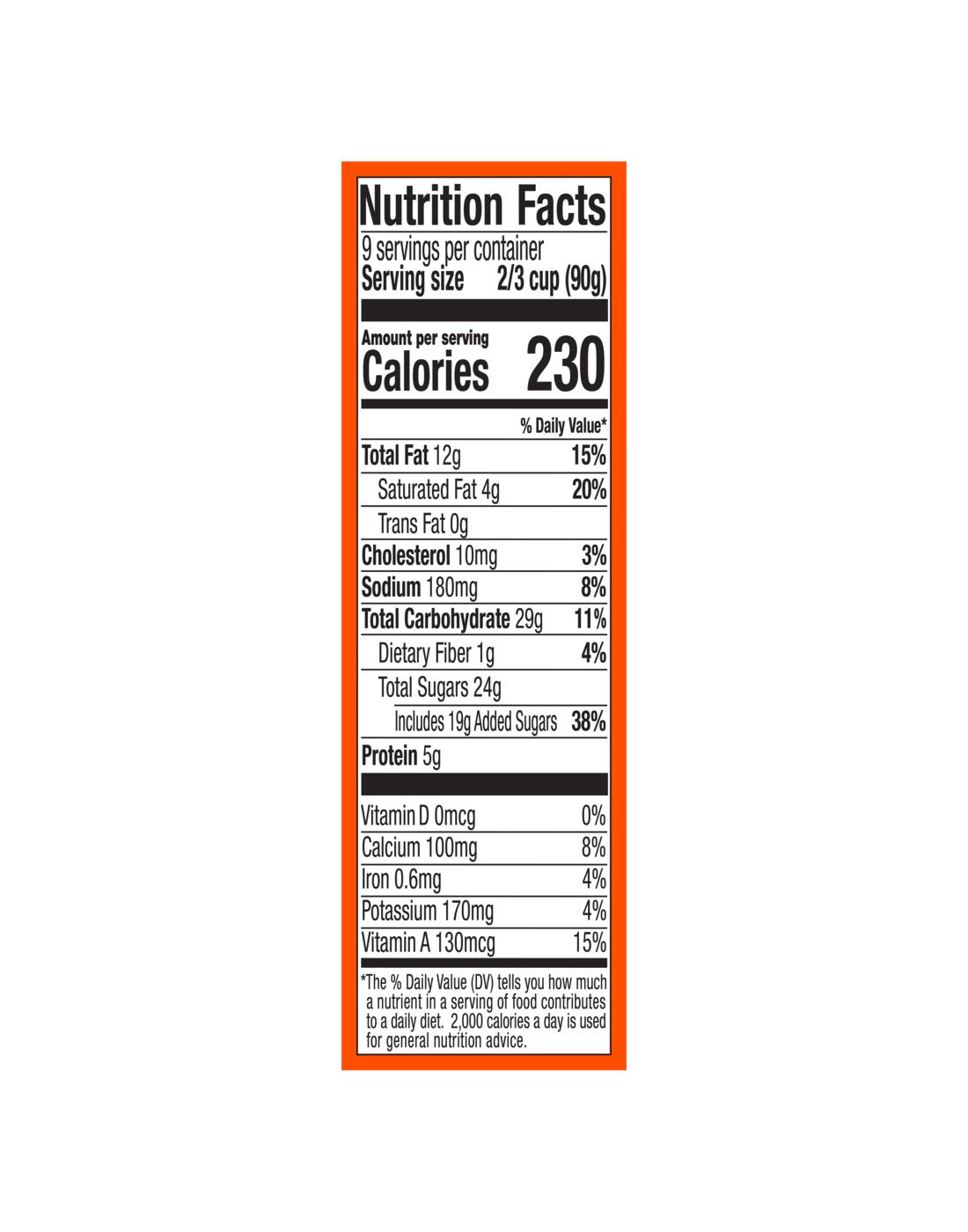 Reese's Peanut Butter Light Ice Cream with Reese's Peanut Butter Cups