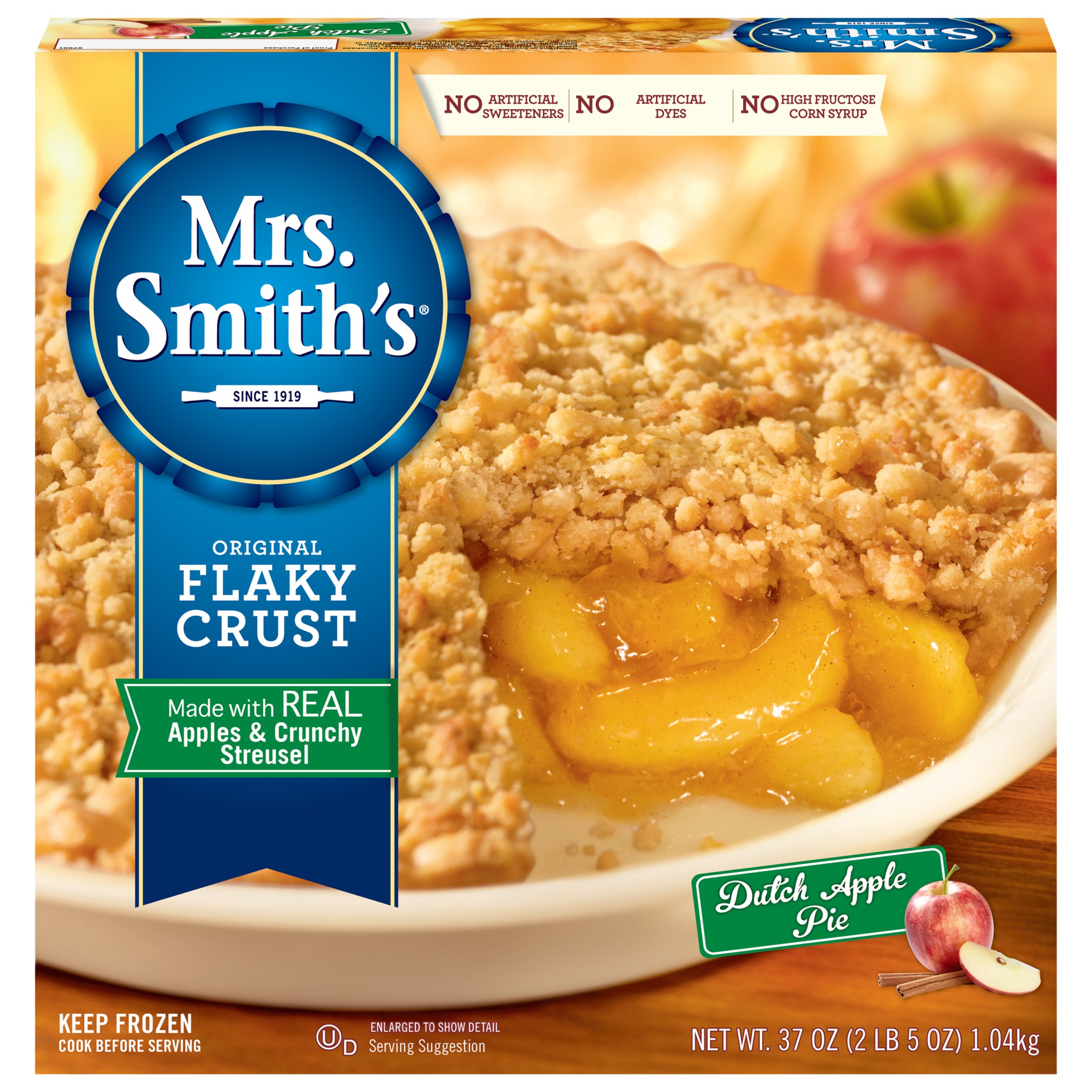 Mrs. Smith's Original Flaky Crust Dutch Apple Pie Shop Bread & Baked