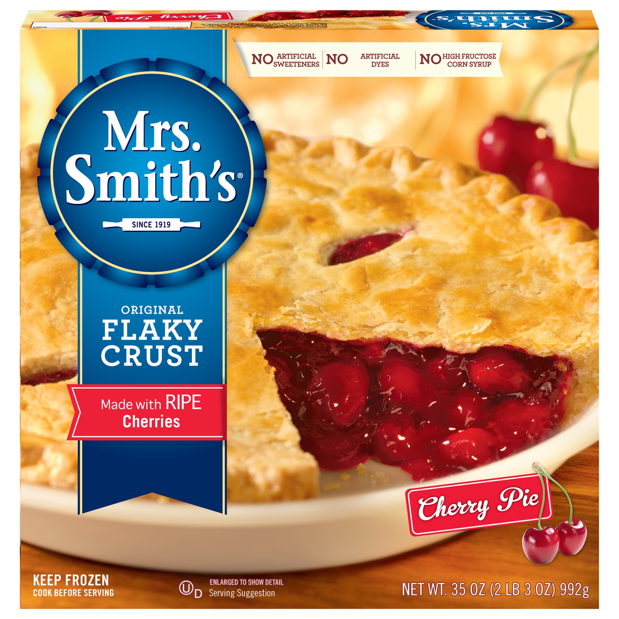 Mrs. Smith's Original Flaky Crust Cherry Pie Shop Desserts & Pastries