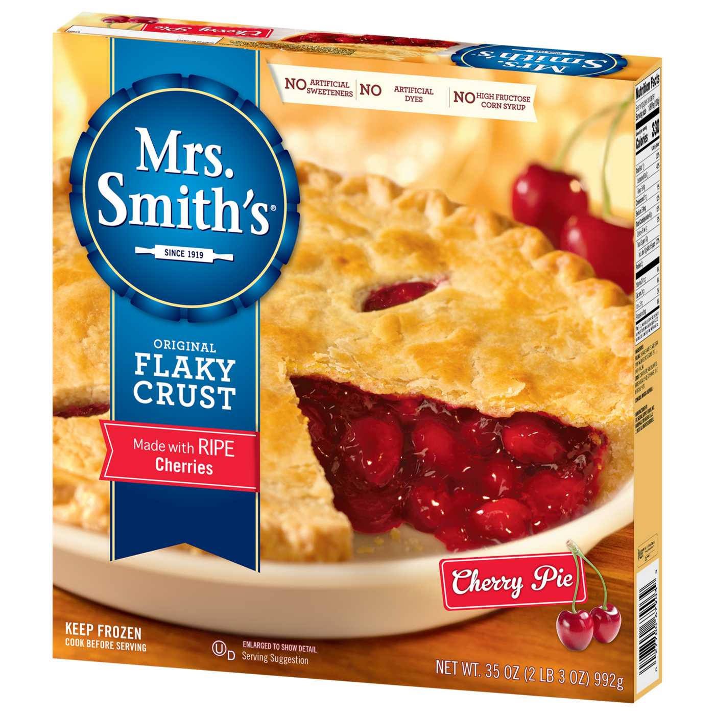 Mrs. Smith's Frozen Original Flaky Crust Cherry Pie; image 9 of 10