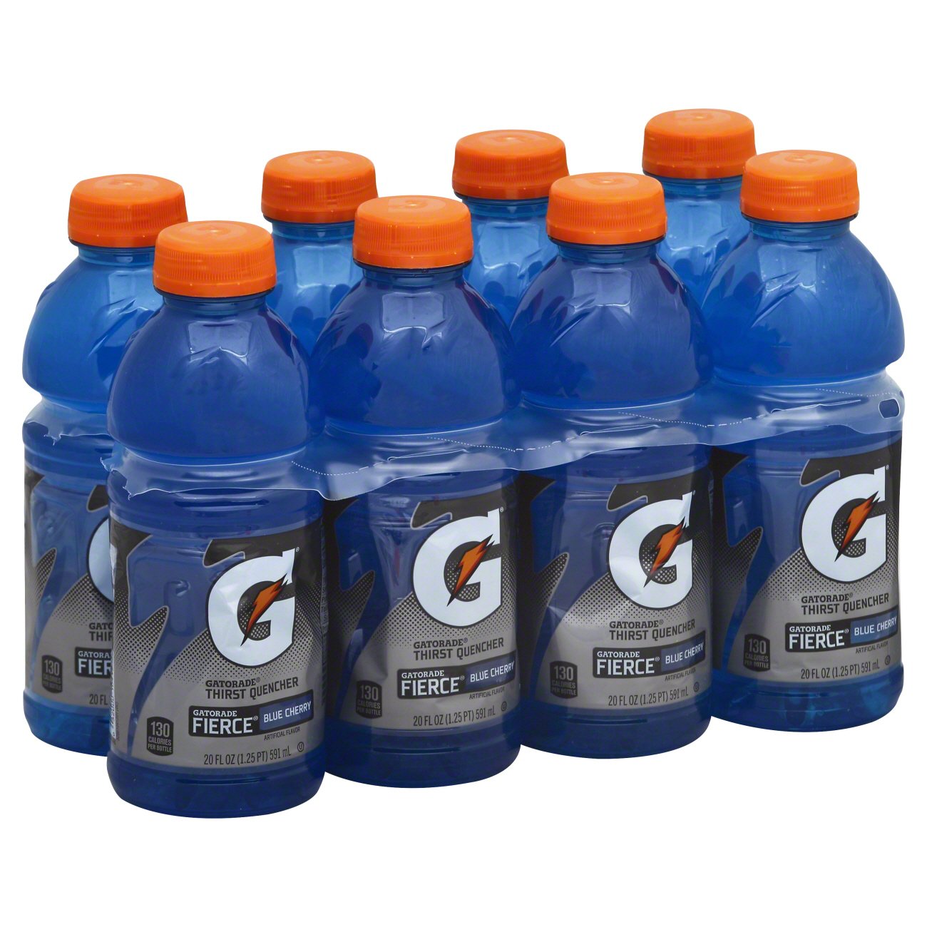 Gatorade Fierce Blue Cherry Thirst Quencher Oz Bottles Shop Sports Energy Drinks At H E B