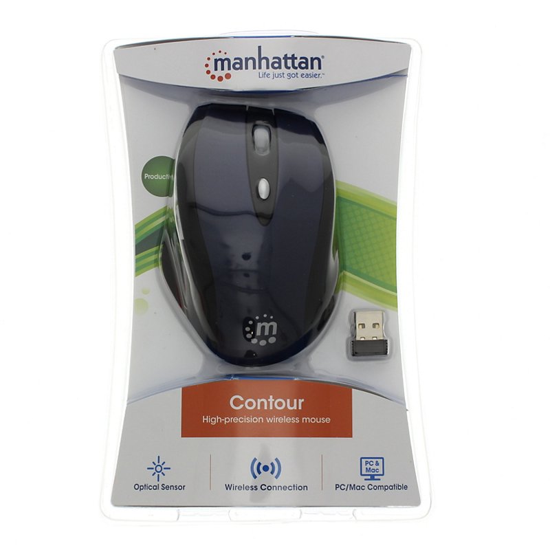 Manhattan Contour Wireless Mouse - Shop Electronics at H-E-B