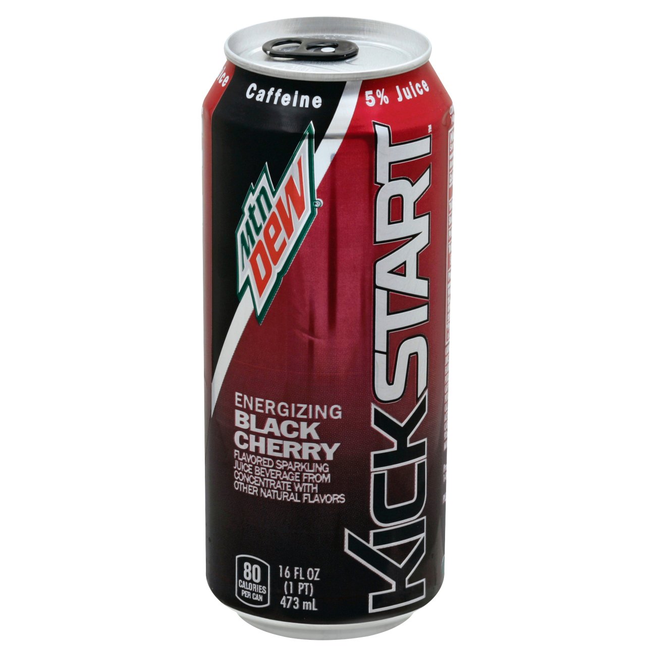 Mountain Dew Kick Start Energizing Black Cherry Sparkling Juice Drink Shop Sports & energy