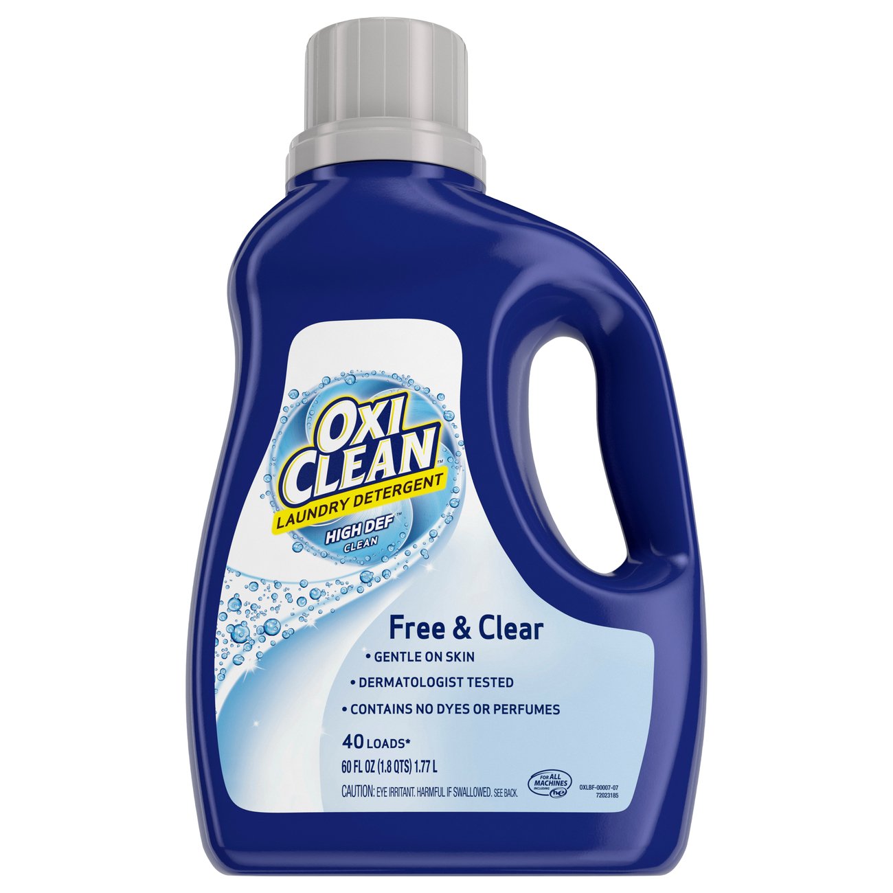 OxiClean Free & Clear HE Liquid Laundry Detergent 40 Loads Shop