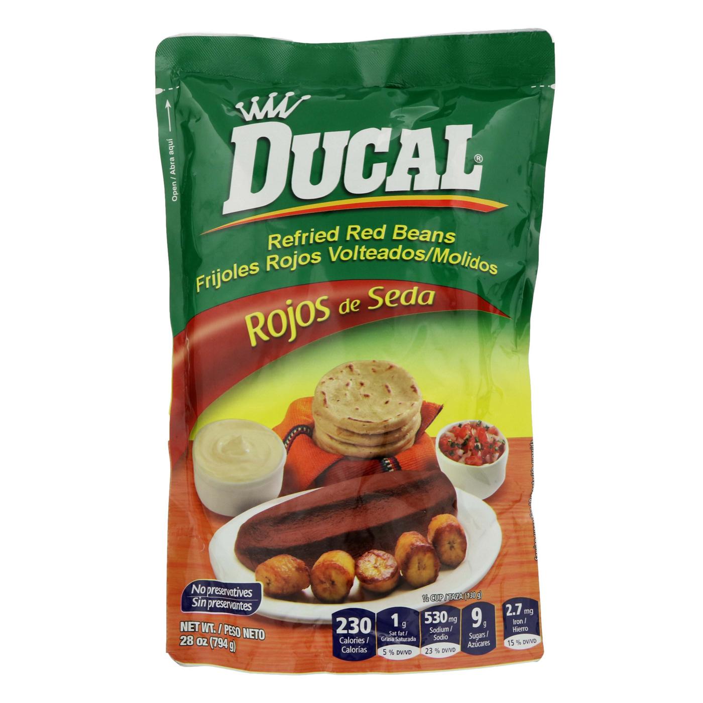 Ducal Refried Red Beans Rojos De Seda; image 1 of 2