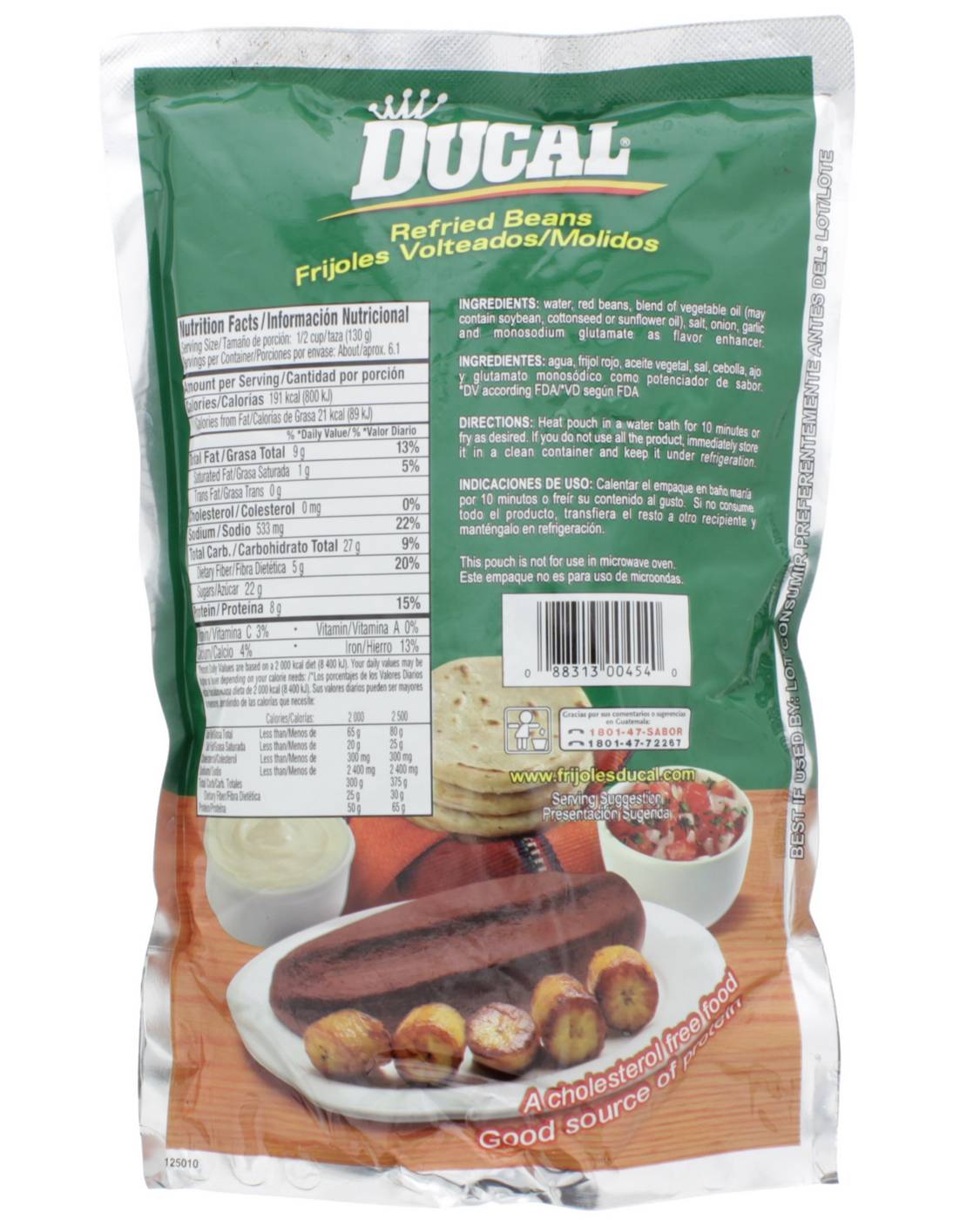 Ducal Refried Red Beans Rojos De Seda; image 2 of 2