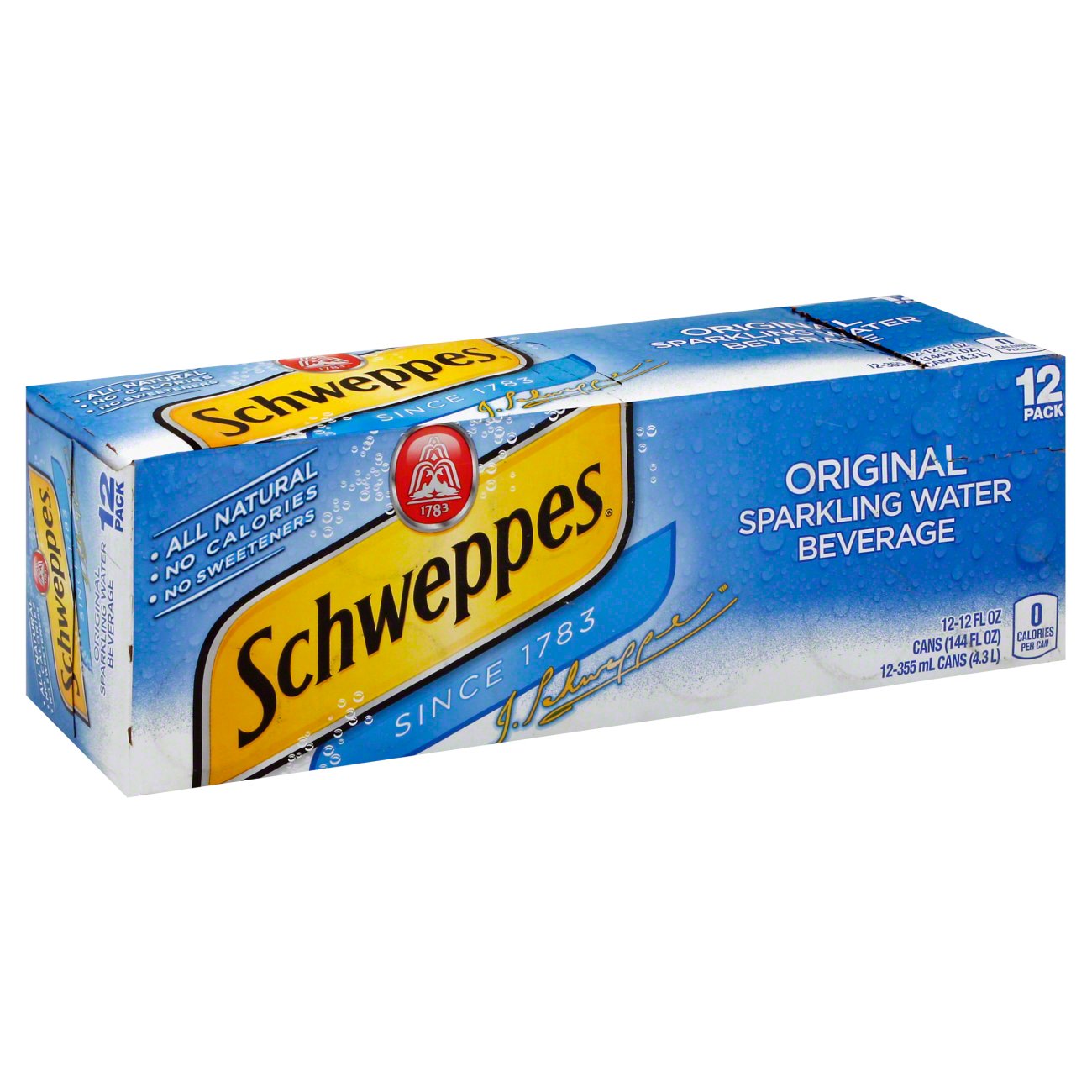 schweppes-original-sparkling-seltzer-water-12-pk-cans-shop-water-at-h-e-b