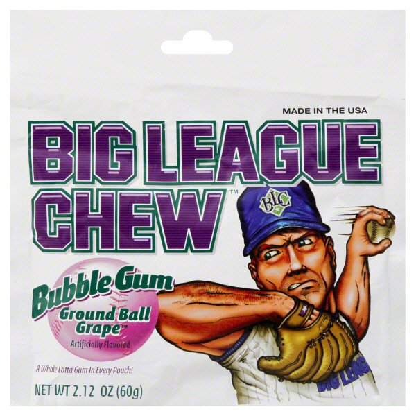 Big League Chew Grape Bubble Gum - Shop Gum & Mints at H-E-B