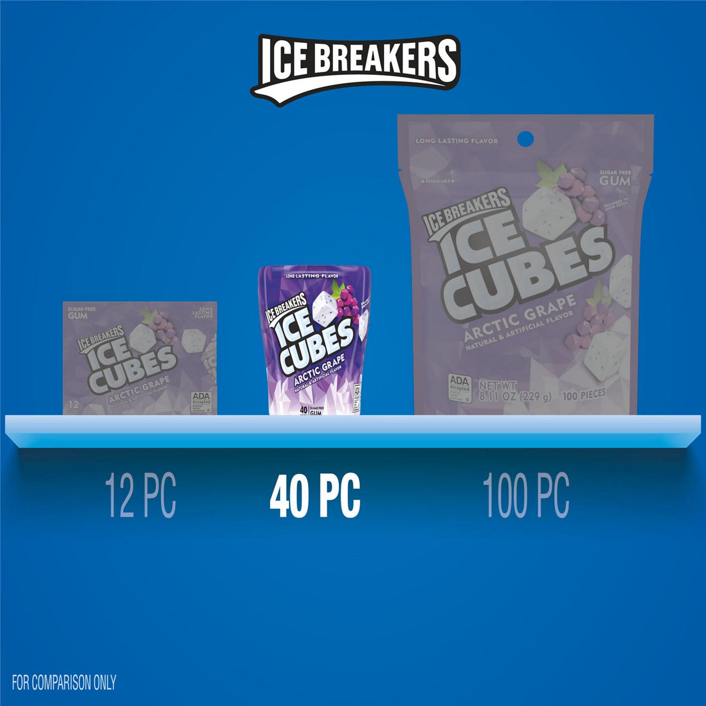 Ice Breakers Ice Cubes Arctic Grape Sugar Free Chewing Gum; image 3 of 7