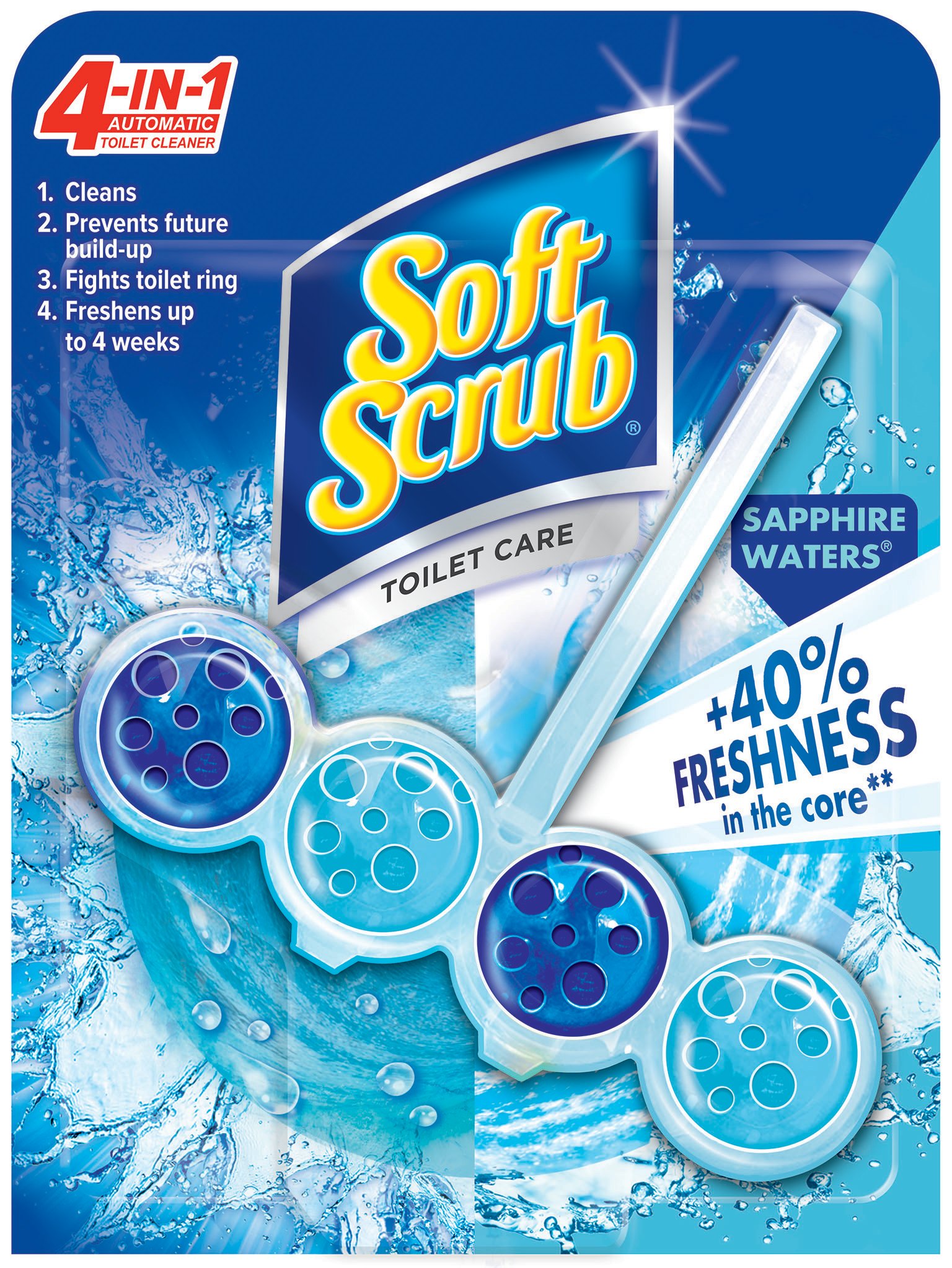Soft Scrub 4in1 Toilet Care Sapphire Waters Toilet Cleaner Shop