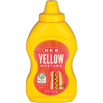 H-E-B Yellow Mustard, 8 oz