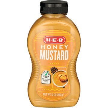 H-E-B Honey Mustard, 12 oz