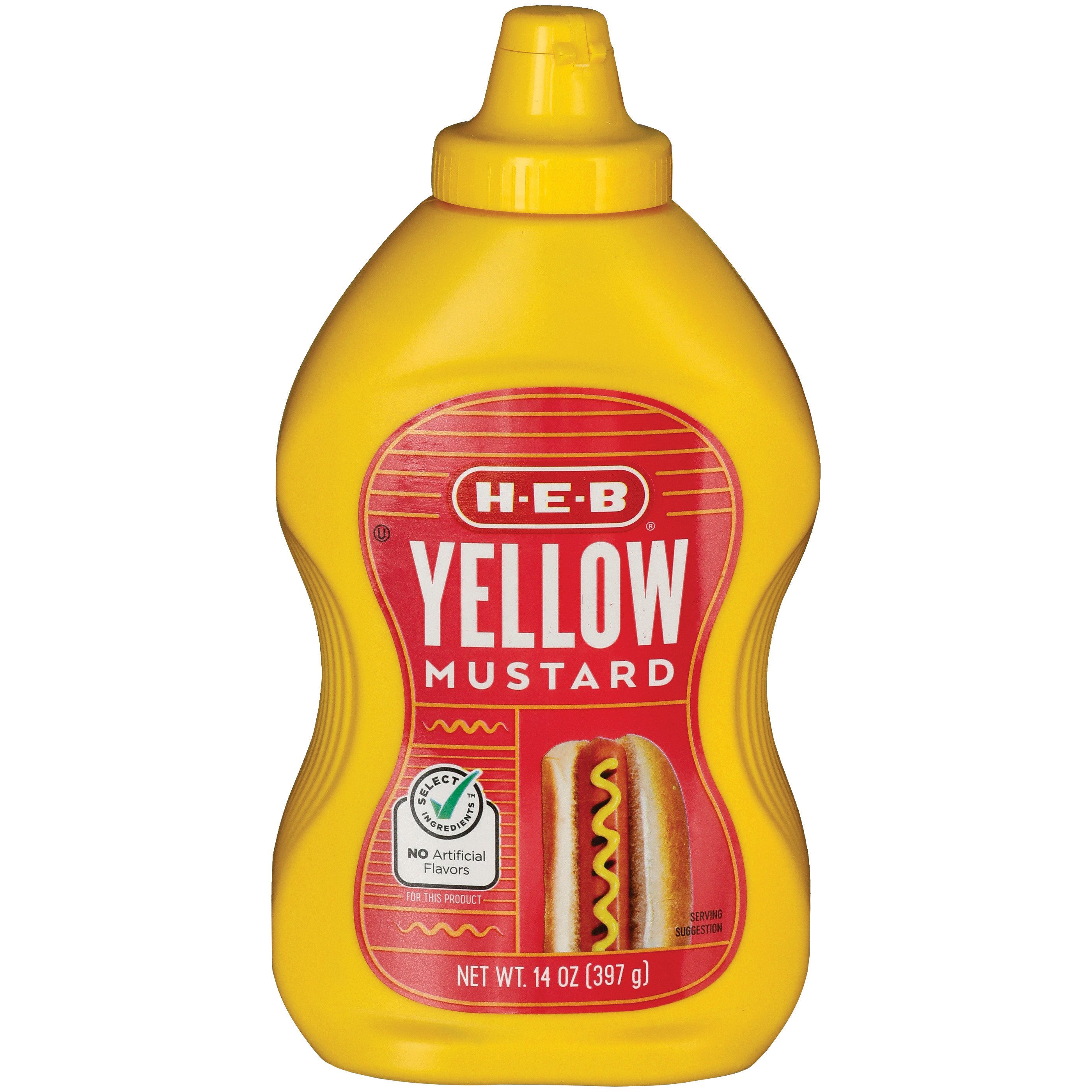 HEB Select Ingredients Yellow Mustard Shop Condiments at HEB