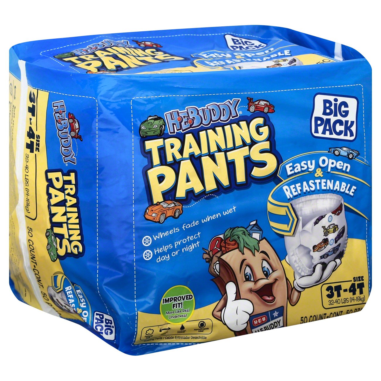HEBuddy Big Pack Boys Training Pants 3T & 4T Shop Training pants