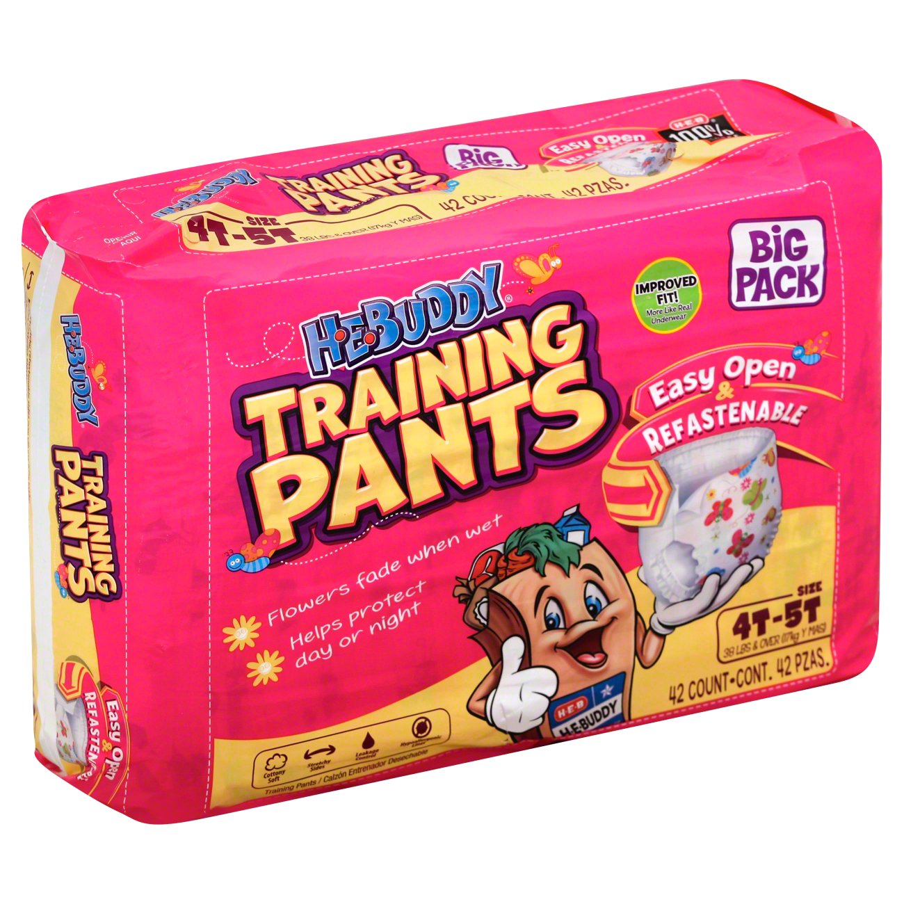 Pull-Ups Girls' Potty Training Pants - 4T-5T - Shop Training Pants at H-E-B