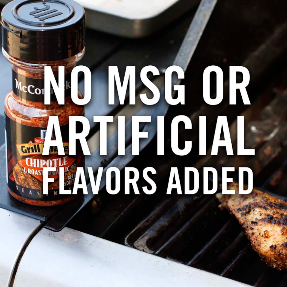 McCormick Grill Mates Chipotle & Roasted Garlic Seasoning 2.5 oz – Seasoning  Warehouse