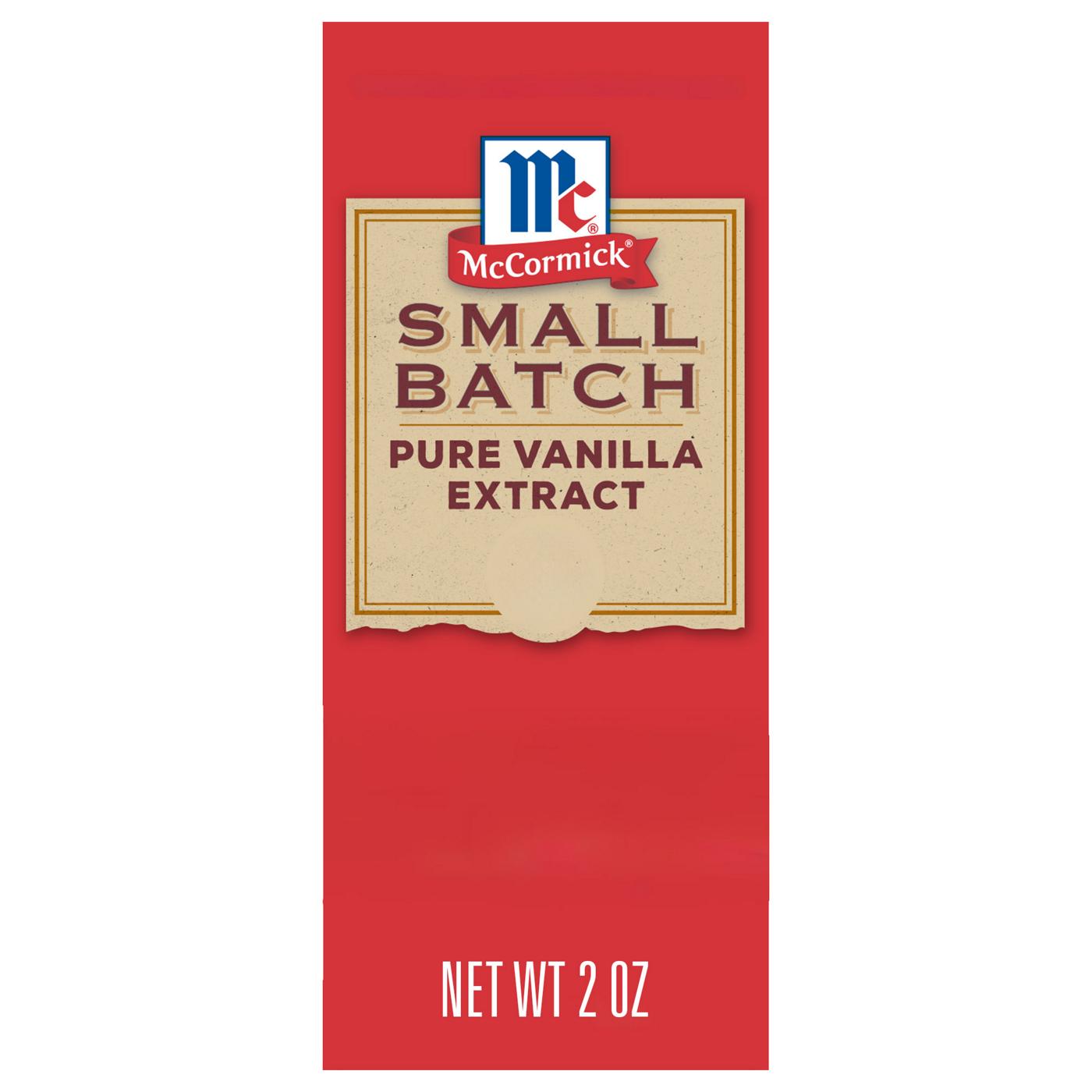 McCormick Small Batch Pure Vanilla Extract; image 1 of 6