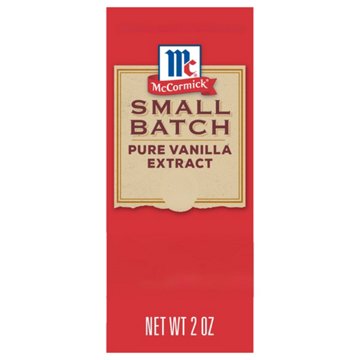 McCormick Small Batch Pure Vanilla Extract, 2 oz