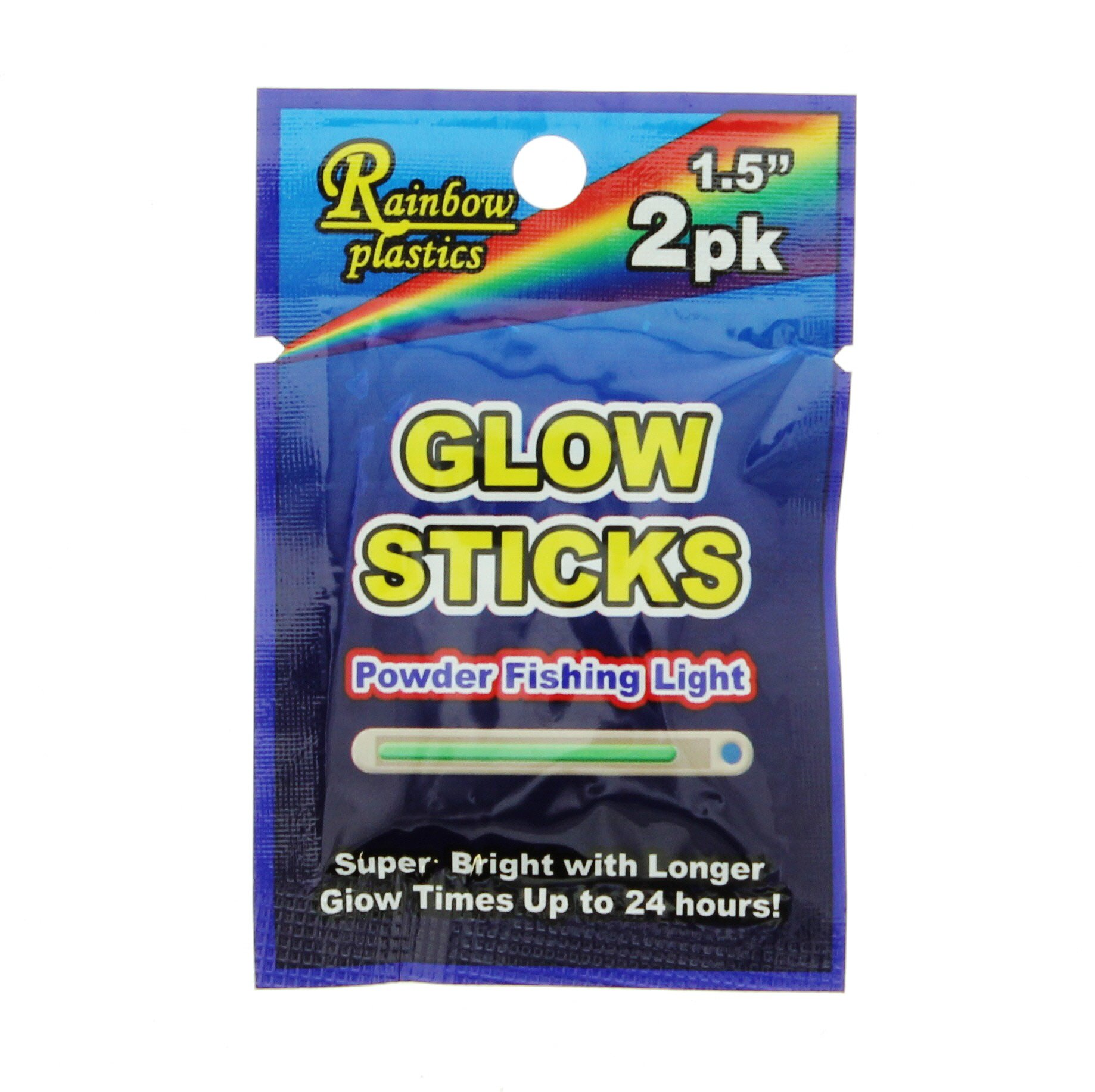 1.5 Long Lasting Glow Sticks - 24 HR Glow