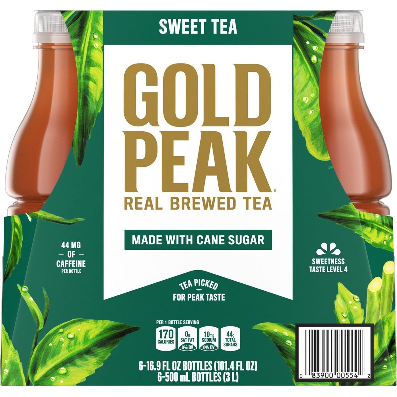 Gold Peak Sweet Tea 16.9 oz Bottles Shop Tea at HEB