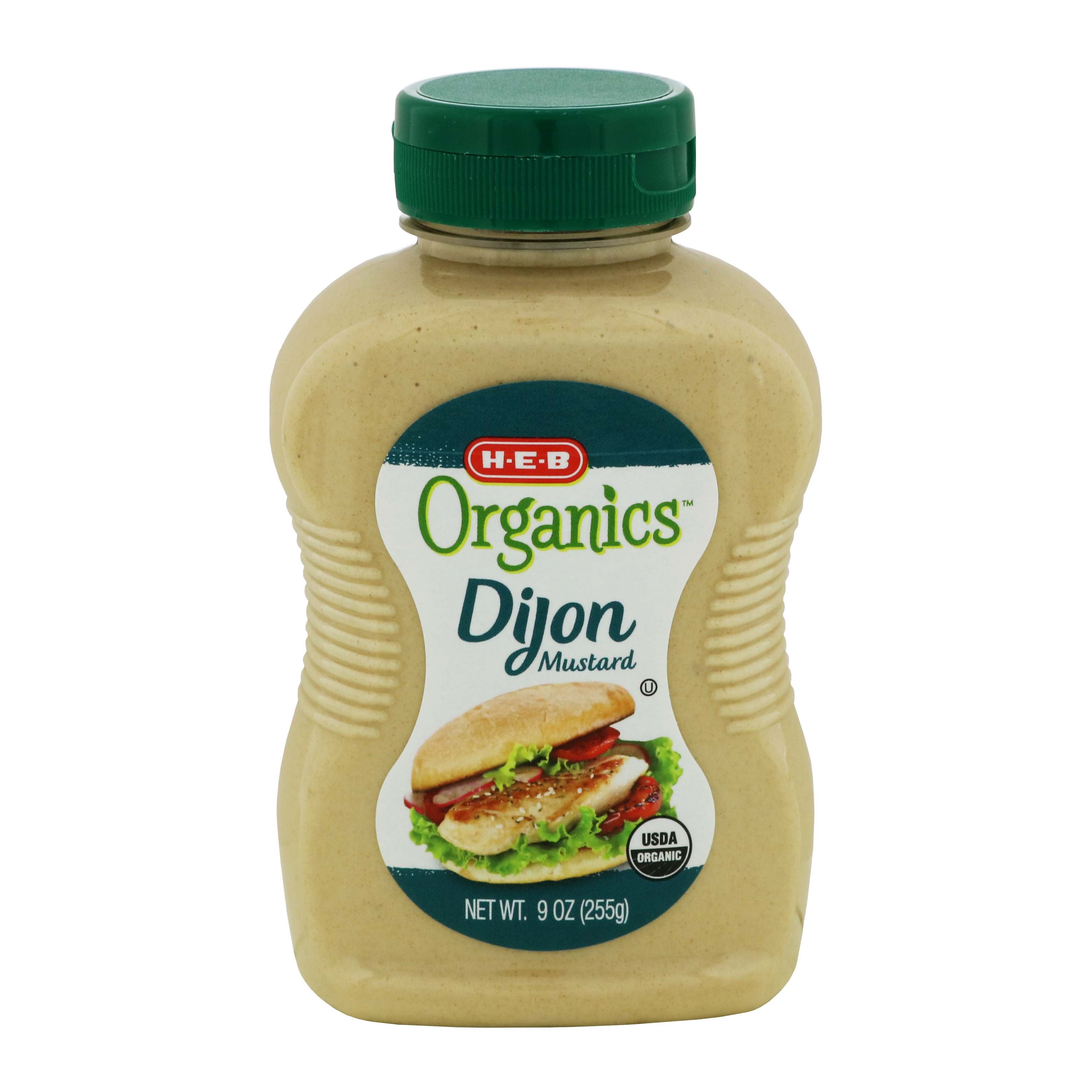 H E B Organics Dijon Mustard Shop Mustard At H E B