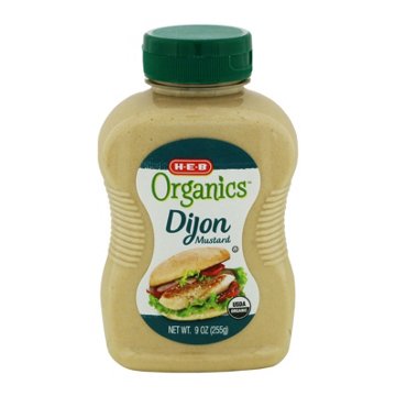 H-E-B Organics Dijon Mustard, 9 oz