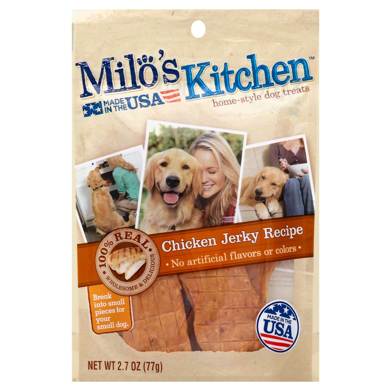 Milo's Kitchen Chicken Jerky Strips Dog Treats Shop Jerky Treats at HEB