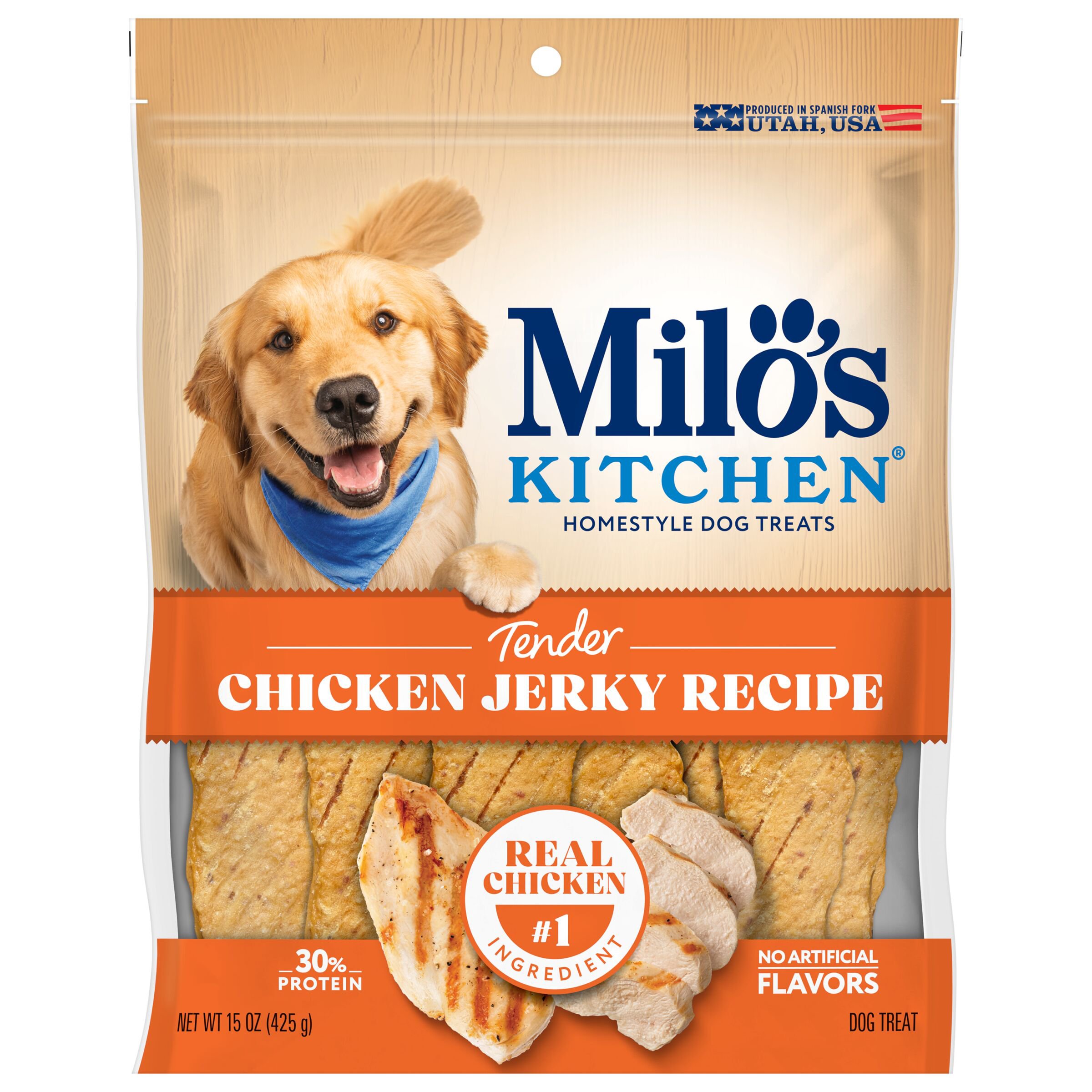 Milo's Kitchen Chicken Jerky Strips Dog Treats Shop Jerky treats at HEB