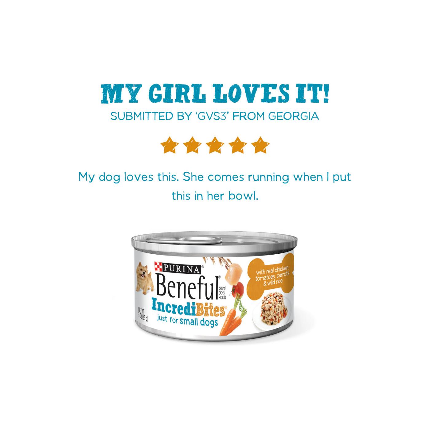 Beneful Purina Beneful Small Breed Wet Dog Food With Gravy, IncrediBites with Real Chicken; image 3 of 8