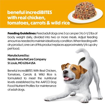 Beneful Small Breed Wet Dog Food in Gravy, IncrediBites With Real Chicken
